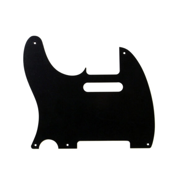 Allparts Left-Handed Telecaster Pickguard, Black & Silver Paisley