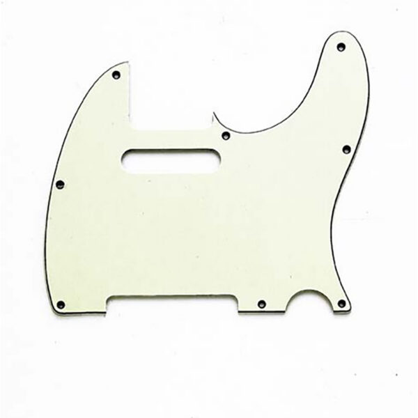 AllParts Telecaster Pickguard, 5-Hole, 3-Ply Mint Green