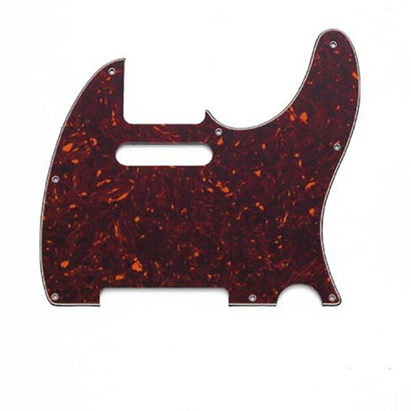 AllParts Tortoise Pickguard for Telecaster, 8-Hole, 3-Ply