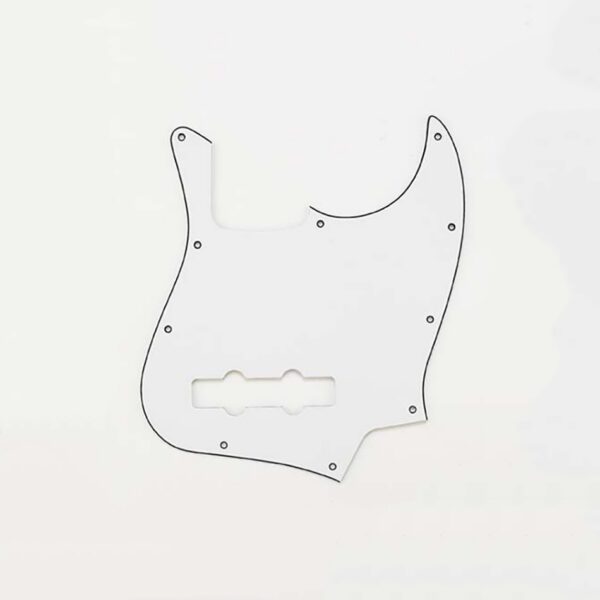 Allparts PG-0755-035 White 3-Ply Jazz Bass® Pickguard