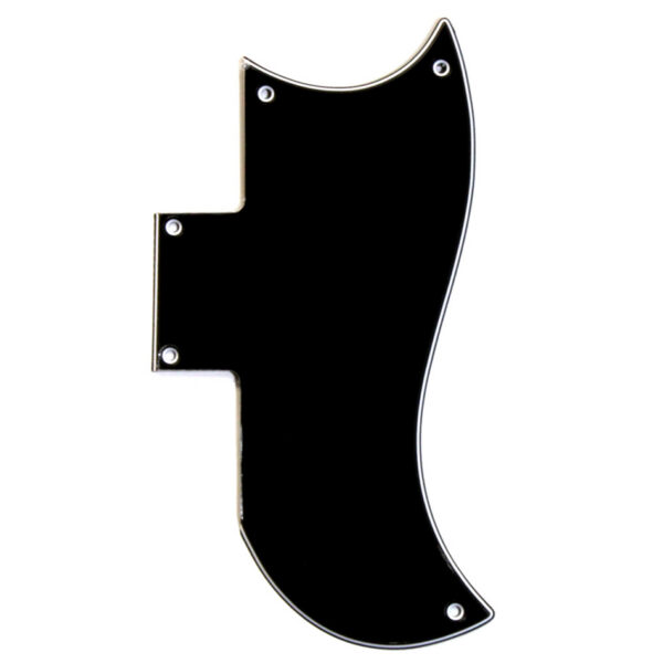 AllParts SG Pickguard, 2-Humbucker, 3-Ply Black