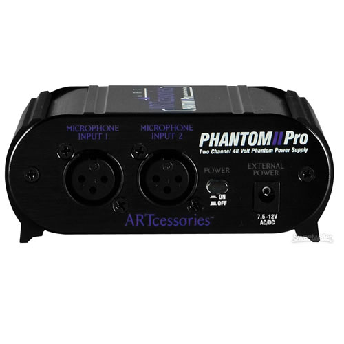 ART Phantom II Pro 2-Channel 48V Phantom Power Supply