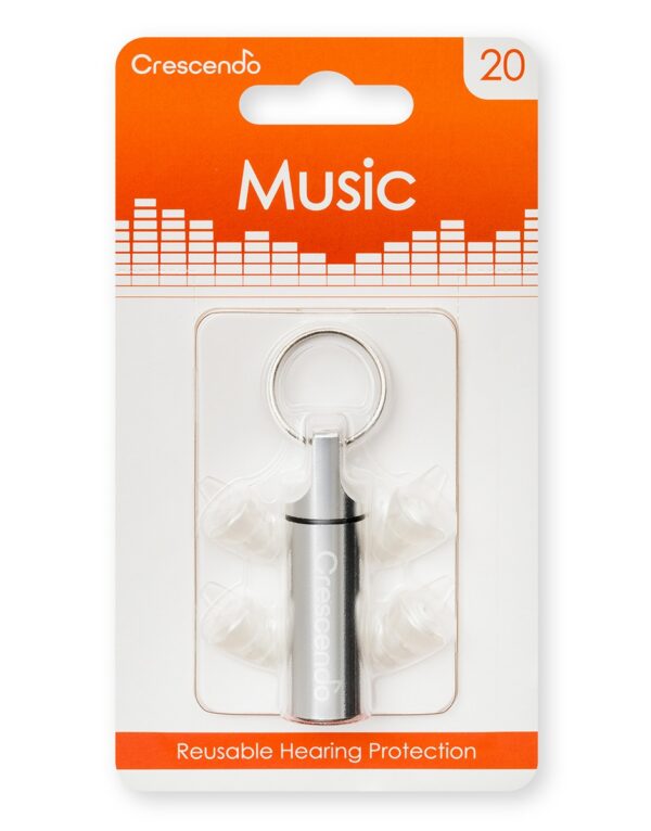 Dynamic Ear Crescendo Music 20 Ear Plugs (PR-1563)
