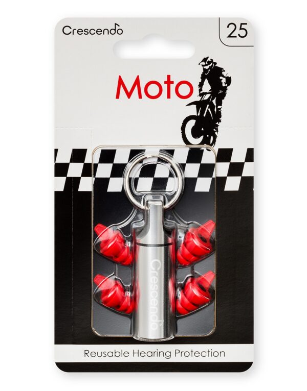 Crescendo Moto 25 Motorcycle Ear Plugs PR-1584/1784