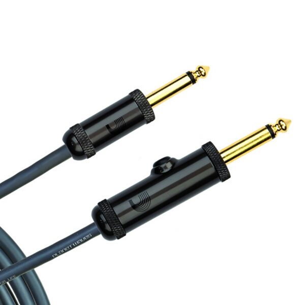 D'Addario Circuit Breaker Instrument Cable, 20 ft