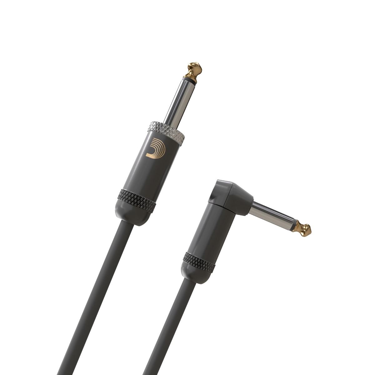 D'Addario American Stage 20ft Instrument Cable, Right Angle