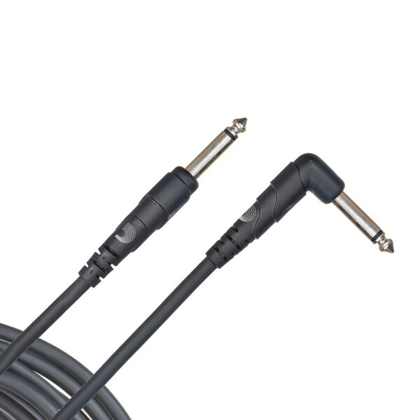 D'Addario Classic Series Instrument Cable 10ft Right Angle
