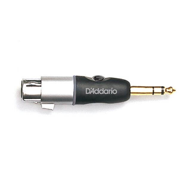 D'Addario 1/4" Male Balanced to XLR Female Adapter