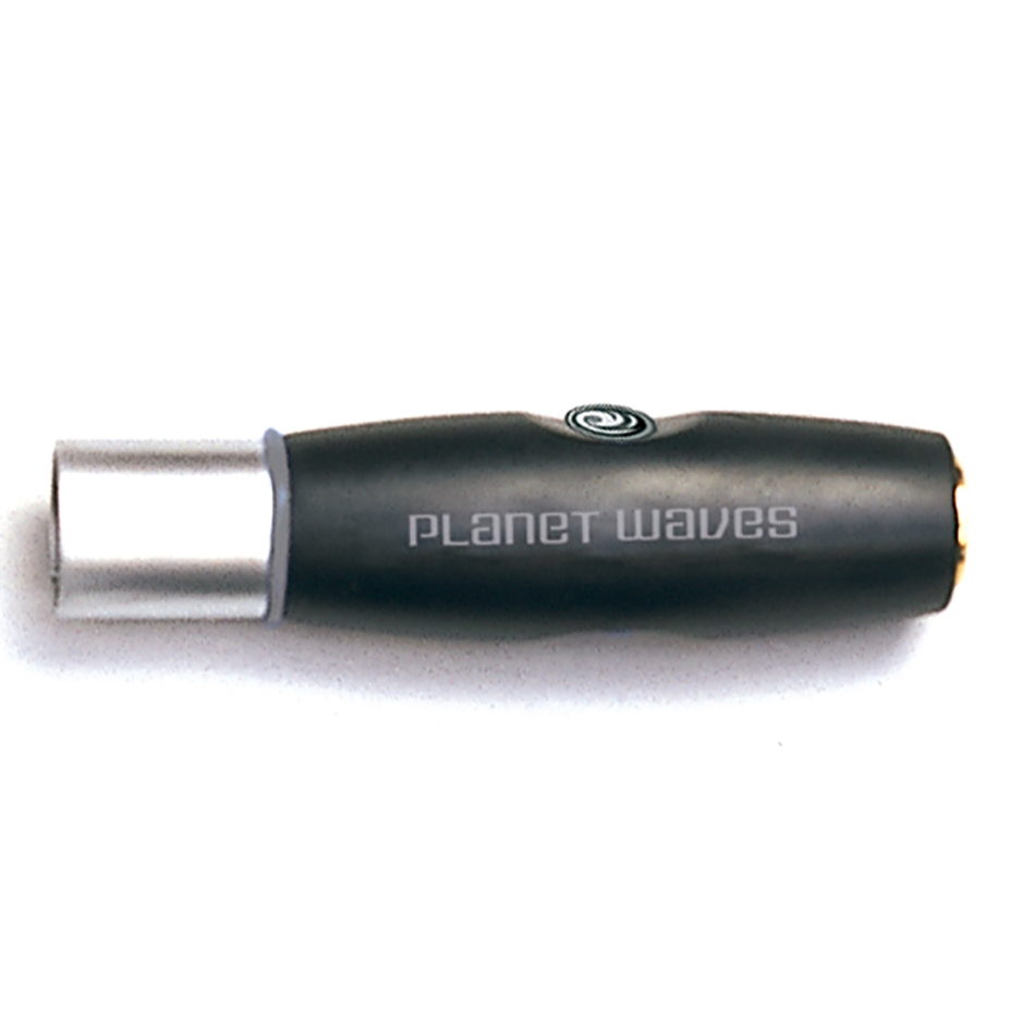 D'Addario XLR Male to 1/4" Female Balanced Adapter