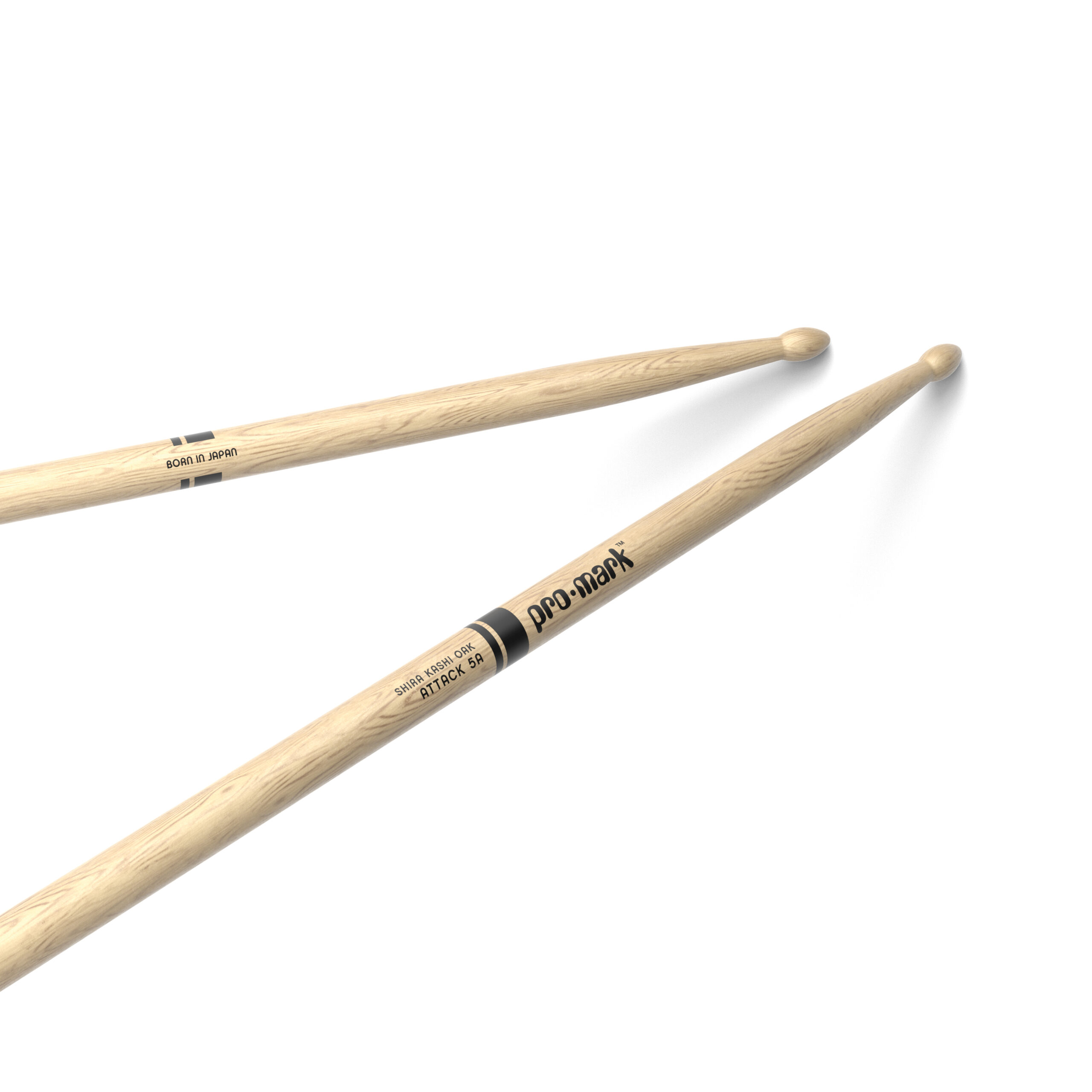 ProMark Classic Attack 5A Oak Drumstick, Oval Tip - Image 2