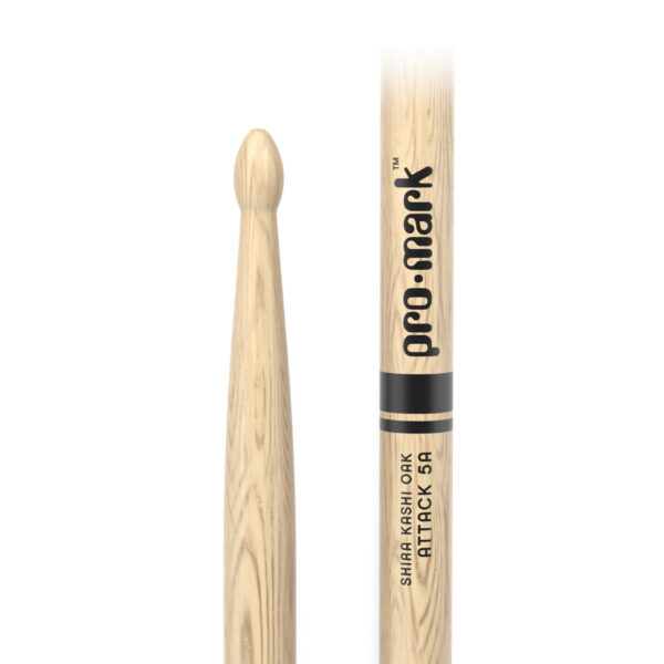 ProMark Classic Attack 5A Oak Drumstick, Oval Tip