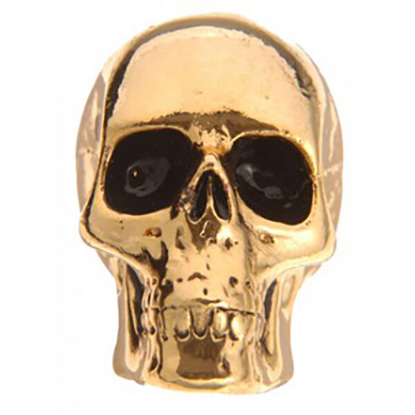 Q-Parts Jumbo Skull II Knob - Gold