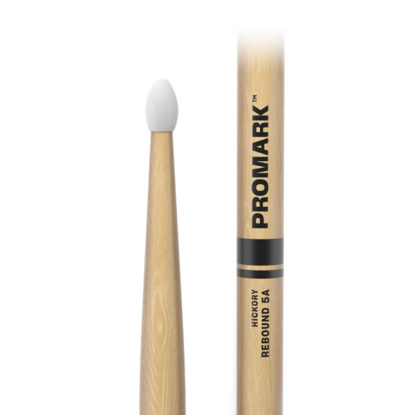 ProMark Rebound 5A Hickory Drumstick - Oval Nylon Tip