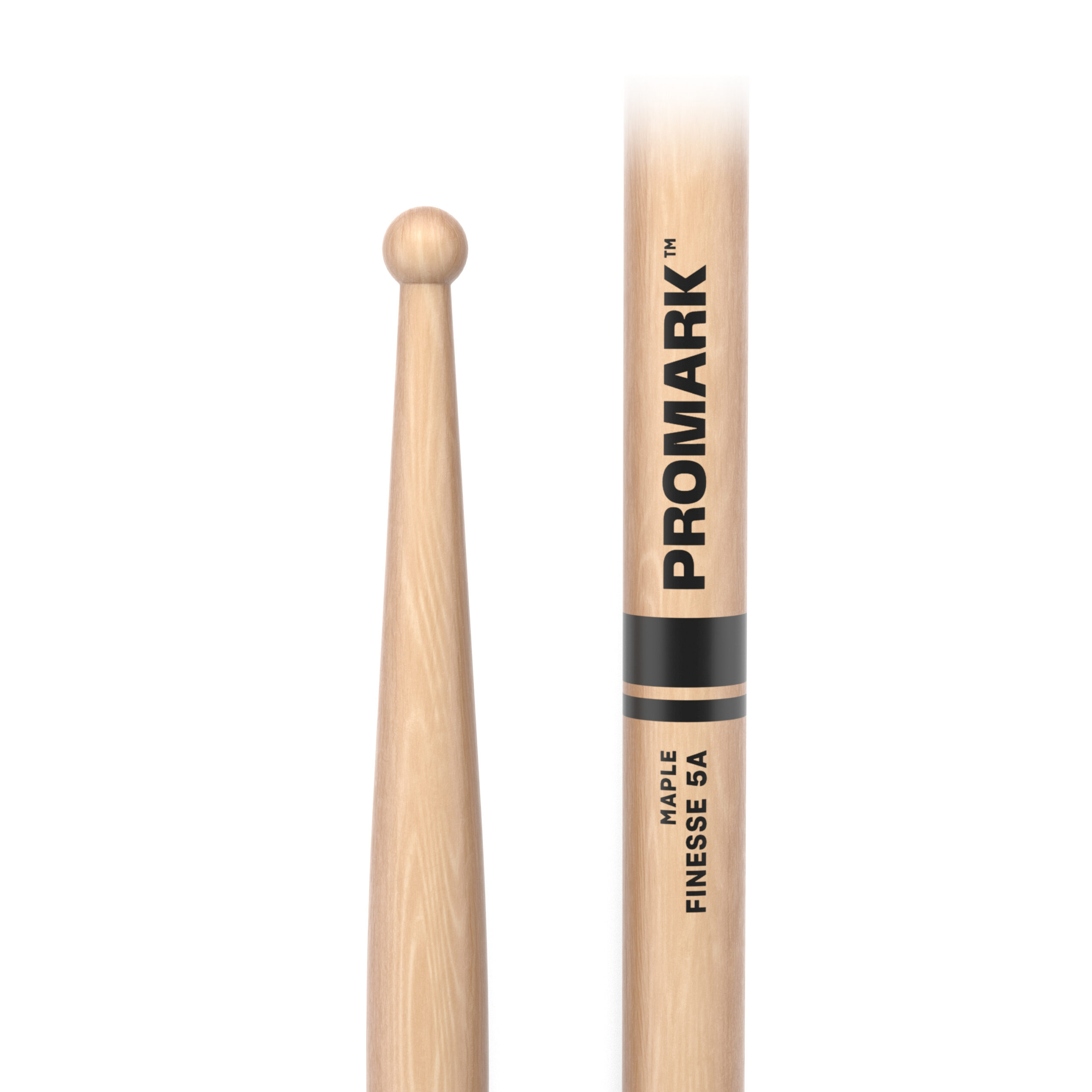 ProMark Finesse 5A Maple Drumsticks, Round Tip