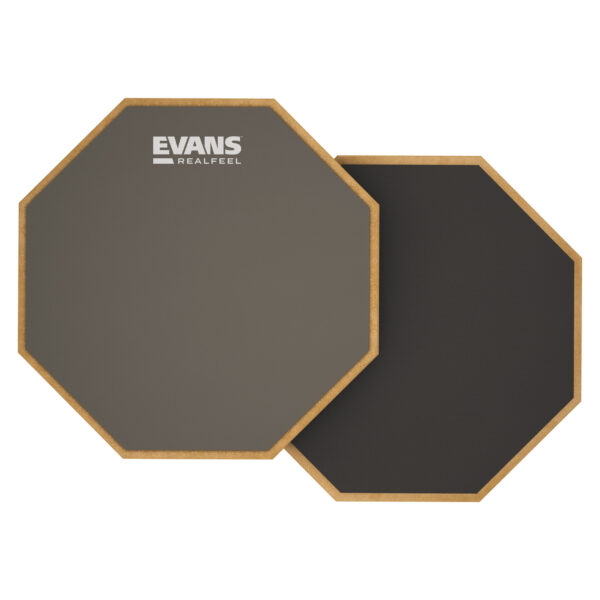 RealFeel by EVANS 6" 2-Sided Drum Practice Pad