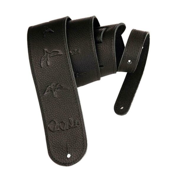 PRS Leather Birds Strap - Black (100156-001)