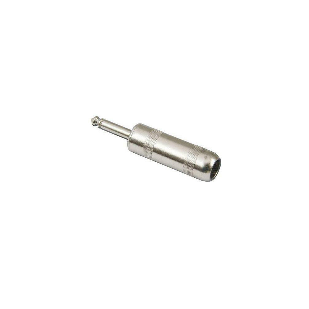 Switchcraft 1/4" Mono Cable Mount Plug - Solder Lugs, .451" Hole