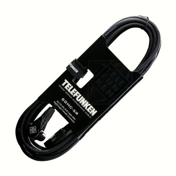 Telefunken SGMC-5R 5m XLR Cable, Right Angle Female