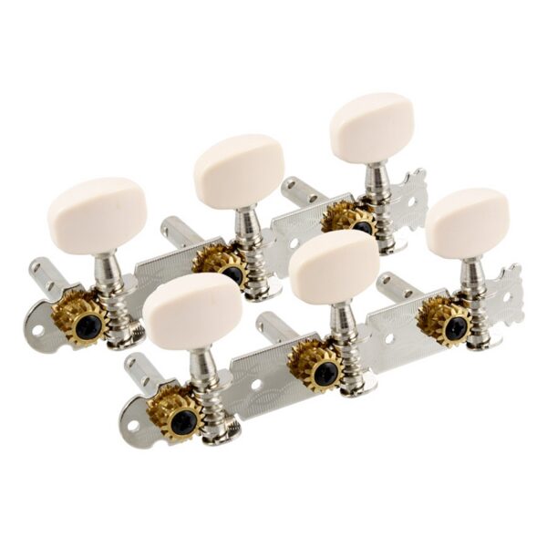 Allparts TK-0776-001 3x3 Plank Tuners, Nickel