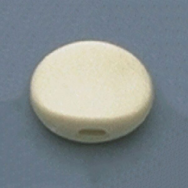 AllParts TK-7710-025 White Oval Plastic Tuner Buttons