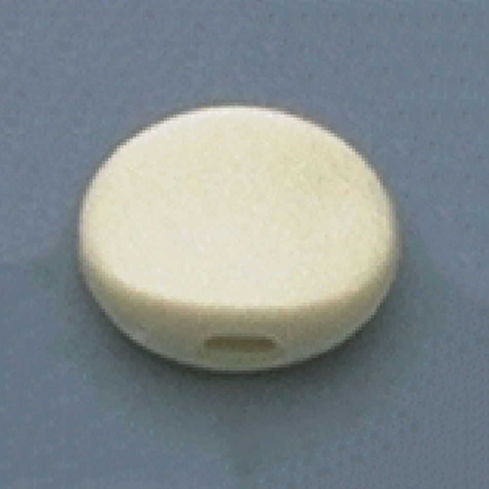 AllParts TK-7710-025 White Oval Plastic Tuner Buttons