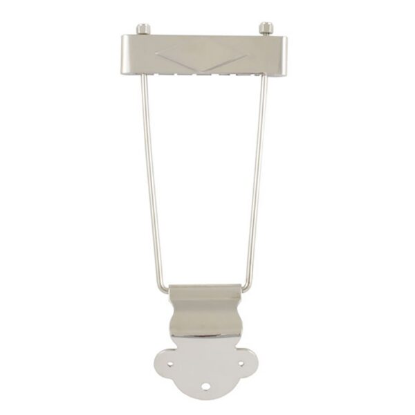 Allparts TP-0410-001 Nickel Trapeze Tailpiece