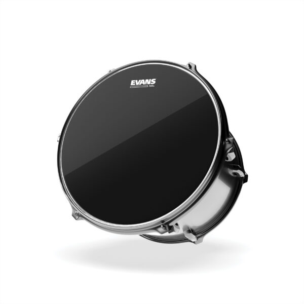 Evans Black Chrome Drum Head - 12 Inch
