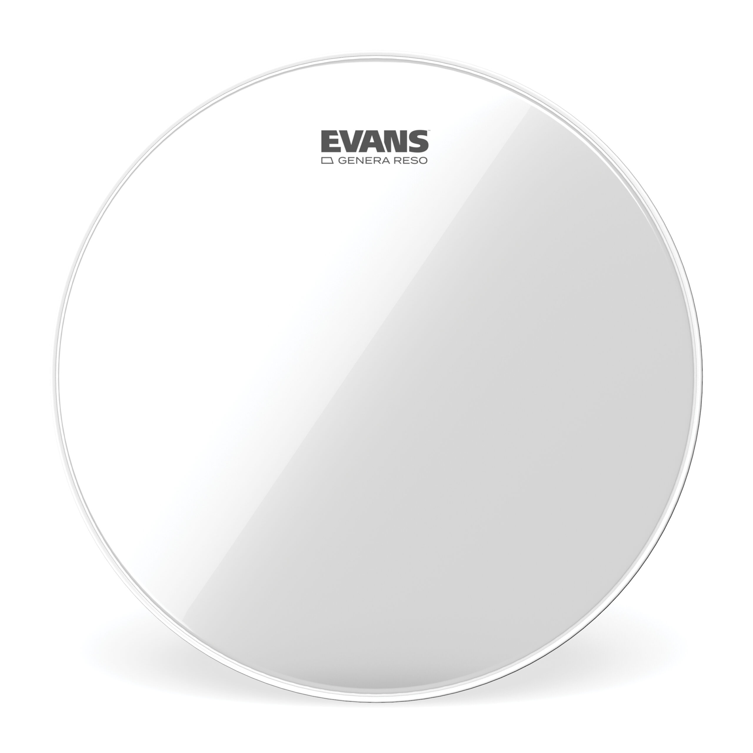 EVANS Genera Resonant 12" Drum Head - Clear Bottom Head - Image 2