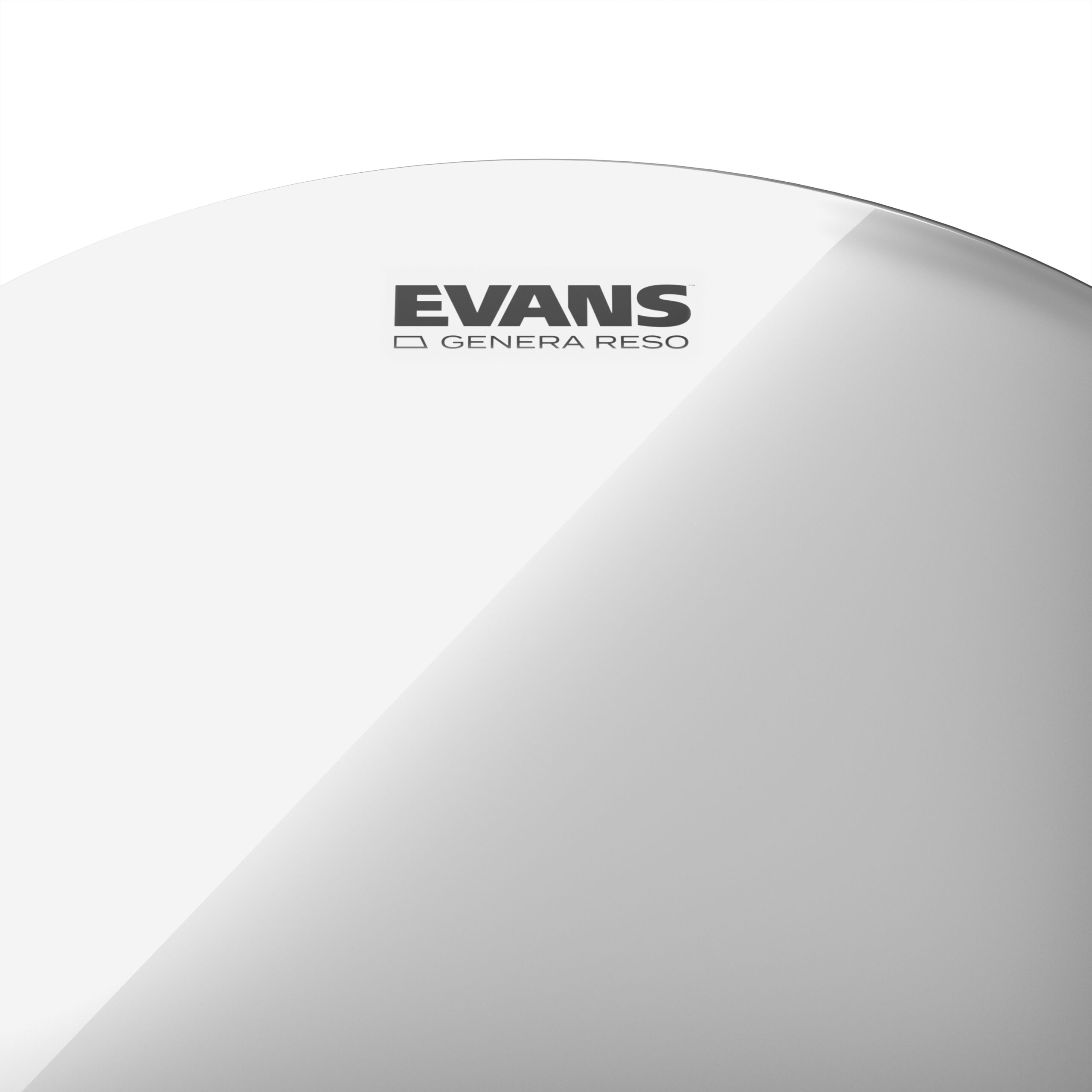 EVANS Genera Resonant 12" Drum Head - Clear Bottom Head - Image 3