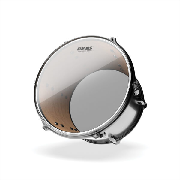 EVANS Genera Resonant 12" Drum Head - Clear Bottom Head