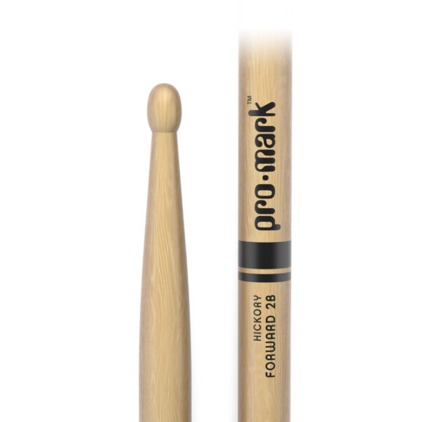 ProMark Classic Forward 2B Hickory Drumstick, Oval Tip
