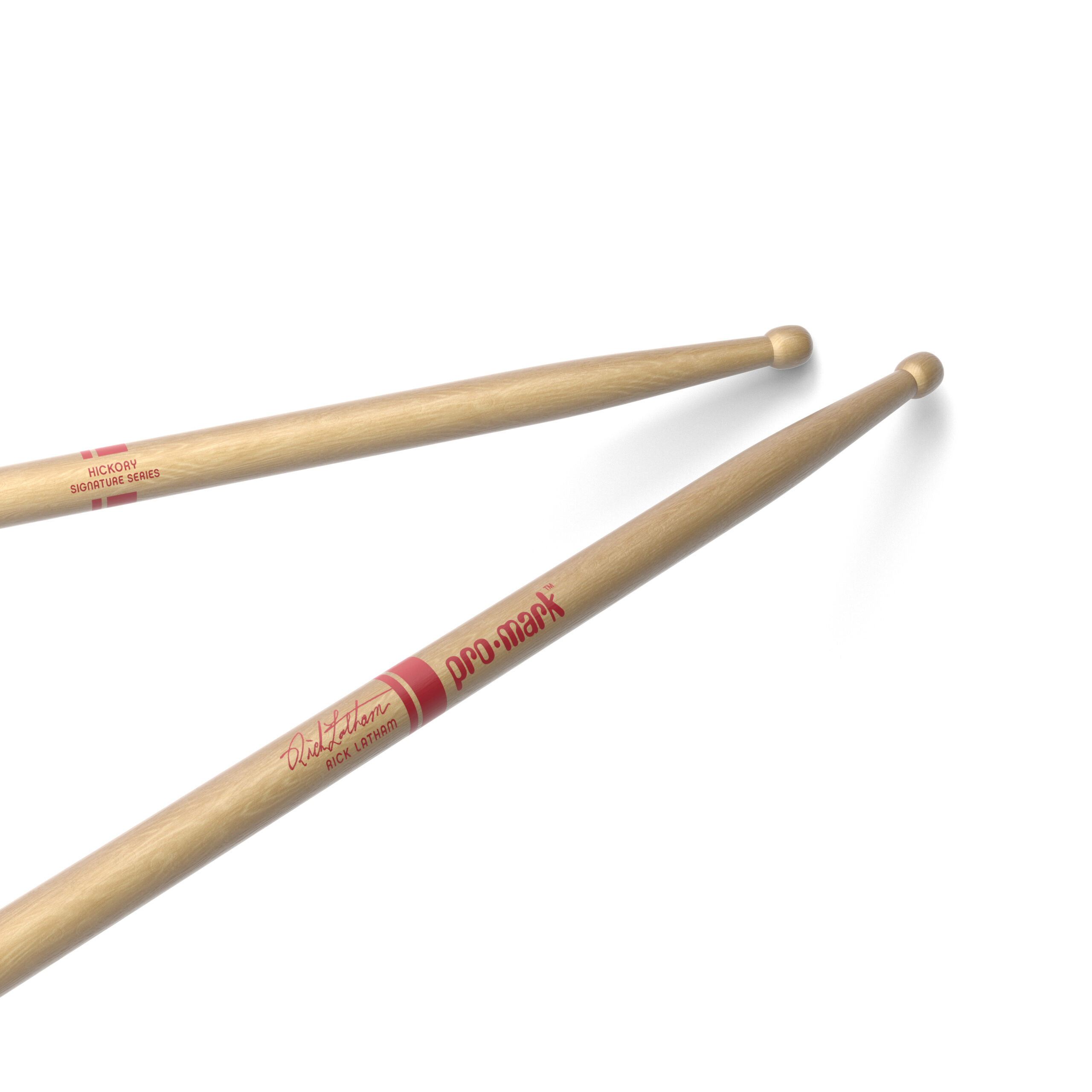 ProMark Rick Latham 717 Hickory Drumstick, Wood Tip - Image 2