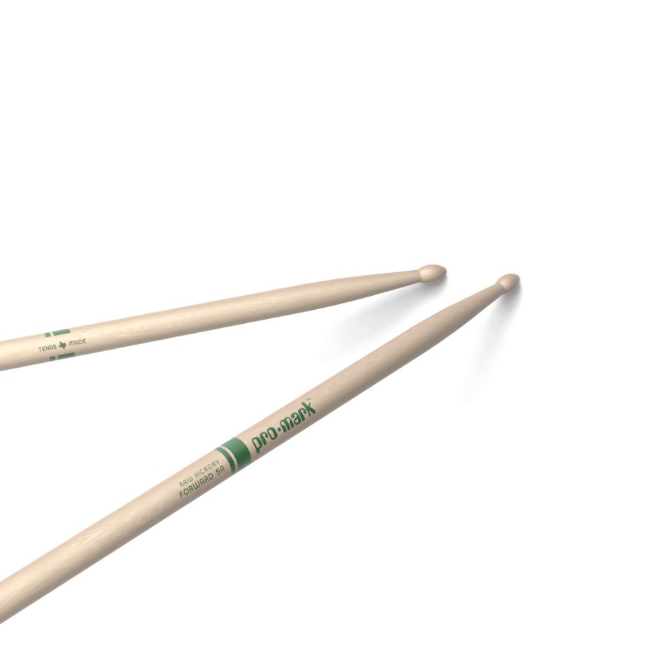 ProMark Forward 5A Raw Hickory Drumsticks (TXR5AW) - Image 4