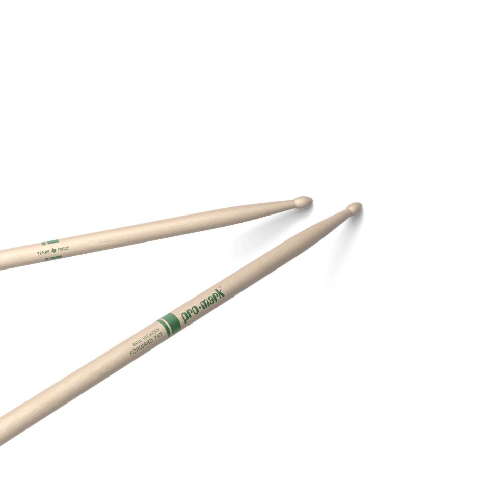 ProMark Forward 747 Raw Hickory Drumsticks TXR747W - Image 4
