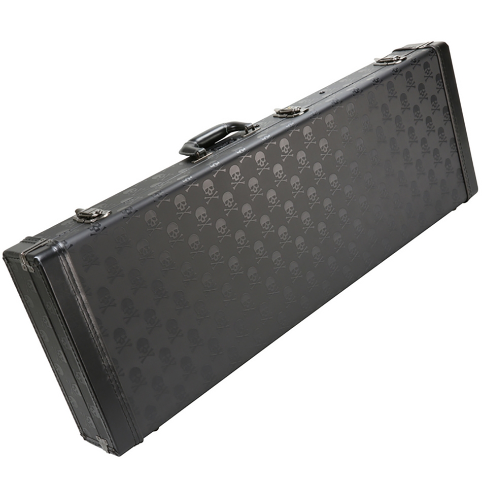 Coffin Case Skull Series Guitar Case - Black Velvet - Image 4