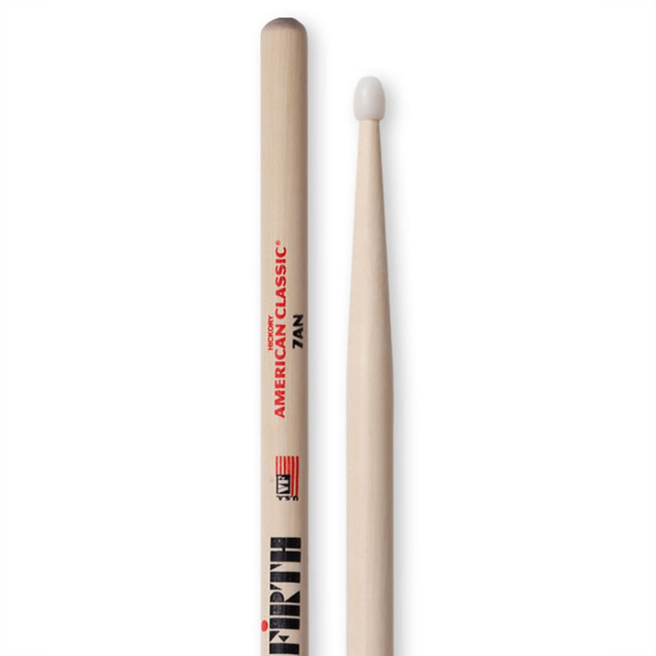 Vic Firth American Classic 7AN Drumsticks - Nylon Tip