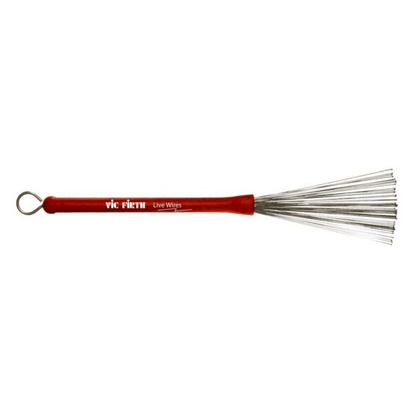 Vic Firth Live Wire Retractable Drum Brushes (Pair)