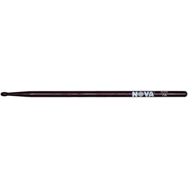 Vic Firth N7AB Nova 7A Drumsticks - Wood Tip, Black
