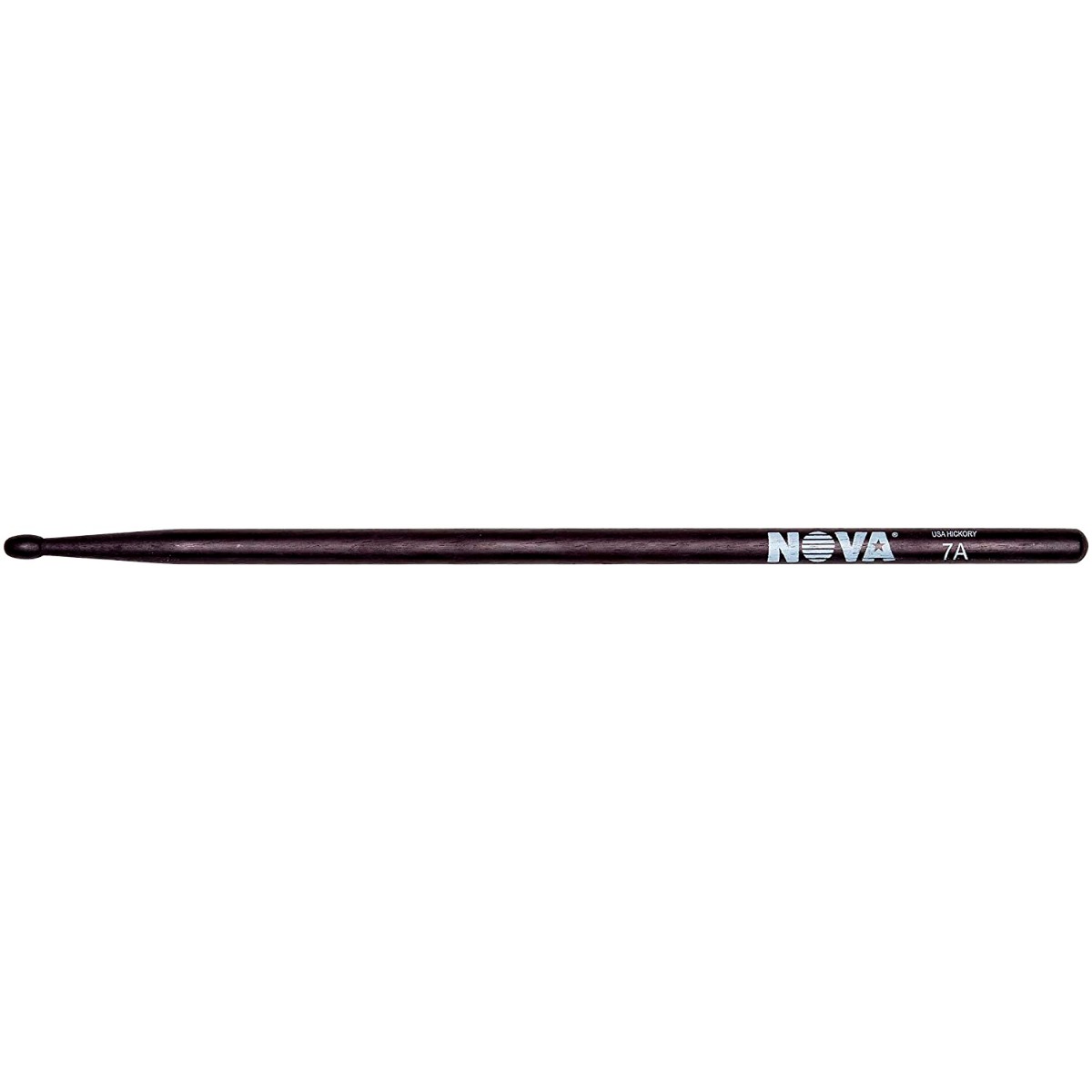 Vic Firth N7AB Nova 7A Drumsticks - Wood Tip, Black