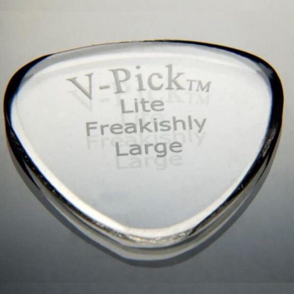 V-Pick Freakishly Large Round Lite Clear Pick