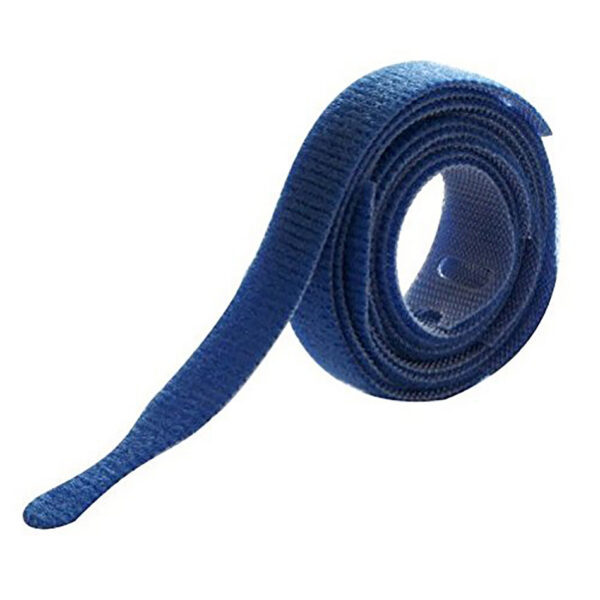 Rip-Tie Lite 1/2"x8" Cable Ties, Blue - 25 Pack